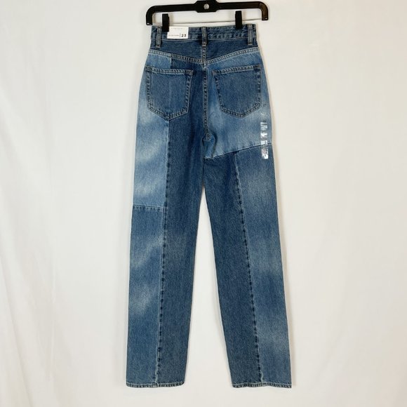 Pacsun Jeans 90's Boyfriend Patchwork 23 - Picture 2 of 8